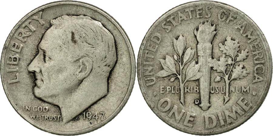 1947 Dime