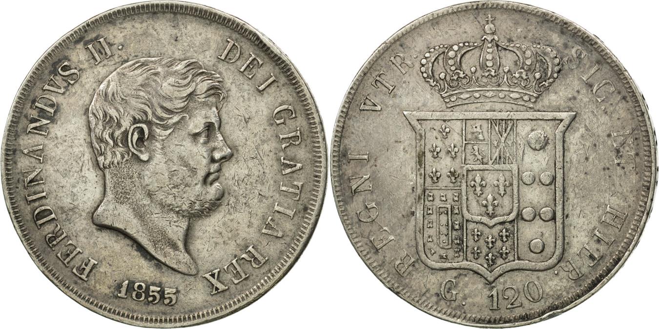 1853年イタリアNaples &Sicily 120G銀貨フェルディナンド2世 2yMFTEj4i93CSkB9LJ5xrYQ6R7WpcT.jpg
