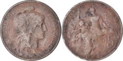 World Coins - Coin, France, 5 Centimes, 1915
