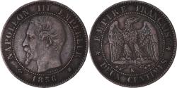 World Coins - Coin, France, Napoléon III, 2 Centimes, 1856, Bordeaux, , Bronze