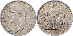 World Coins - Italy, Vittorio Emanuele III, 5 Lire, 1936, Rome, Silver, , KM:79