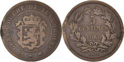 World Coins - Coin, Luxembourg, William III, 5 Centimes, 1860, Paris, , Bronze