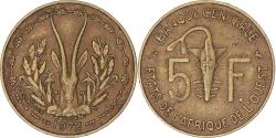 World Coins - Coin, West African States, 5 Francs, 1972