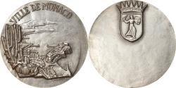 World Coins - Monaco, Medal, Principauté de Monaco, Geography, Tschudin, , Silver