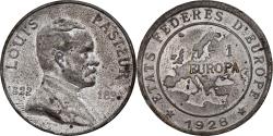 World Coins - France, Medal, Etats Fédérés d'Europe - Louis Pasteur - 1928, 1928