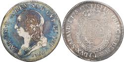 World Coins - Kingdom of Sardinia, Carlo Emanuele III, 1/4 Scudo, 1769, Torino, Silver
