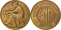 World Coins - France, Medal, Provisional Government of the French Republic, Politics, Society