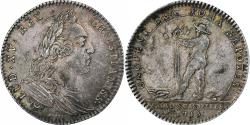 World Coins - France, Token, Louis XV, Parties et revenus casuels, 1755, Silver,