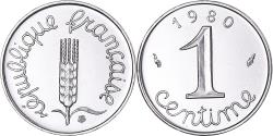 World Coins - Coin, France, Épi, Centime, 1980, Paris, série FDC, , Stainless