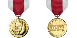 World Coins - Poland, Mérite pour la Défense Nationale, Classe Or, Medal, Uncirculated, Gilt