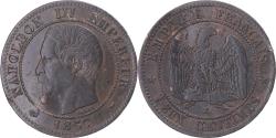 World Coins - Coin, France, Napoleon III, 2 Centimes, 1857, Marseille, , Bronze