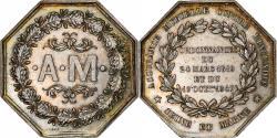 World Coins - France, Token, Assurance Mutuelle contre l'Incendie, Seine et Marne, 1847