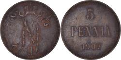 World Coins - Coin, Finland, 5 Pennia, 1907