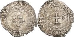 World Coins - Coin, France, Charles VI, Florette, Tournai, , Billon, Duplessy:387A