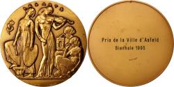 World Coins - France, Medal, Ville d'Asfeld, Les Arts, Arts & Culture, Bouchard,