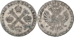 World Coins - Coin, AUSTRIAN NETHERLANDS, Maria Theresa, 1/2 Kronenthaler, 1763, Bruxelles