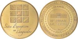 World Coins - France, Token, Tourist Token, 34 PEZENAS Sites d'exception en Languedoc, 2016