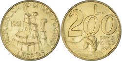 World Coins - Coin, San Marino, 200 Lire, 1991