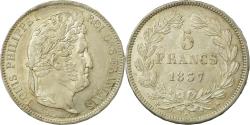 World Coins - Coin, France, Louis-Philippe, 5 Francs, 1837, Marseille, , Silver