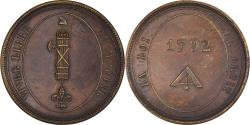 World Coins - France, Medal, Module de 5 sols au faisceaux et au niveau, 1792,