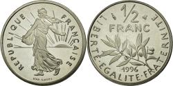 World Coins - Coin, France, Semeuse, 1/2 Franc, 1996, , Nickel, Gadoury:429a