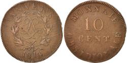 World Coins - Coin, FRENCH STATES, ANTWERP, 10 Centimes, 1814, , Bronze, KM:7.2
