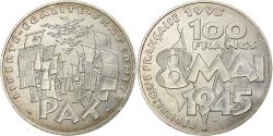 World Coins - France, 8 mai 1945, 100 Francs, 1995, Paris, , Silver, KM:1116.1