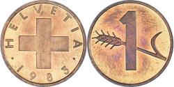 World Coins - Coin, Switzerland, Rappen, 1983, Bern, BE, , Bronze, KM:46