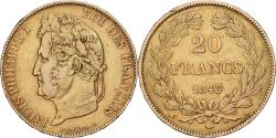 World Coins - France, Louis Philippe I, 20 Francs, 1848, Paris, Gold, , Gadoury:1031