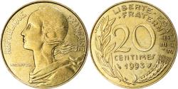 World Coins - Coin, France, Marianne, 20 Centimes, 1993, Paris, , Aluminum-Bronze