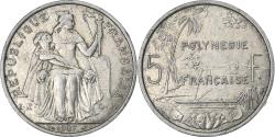 World Coins - French Polynesia, 5 Francs, 1987, Paris, Aluminum, , Lecompte:57, KM:12