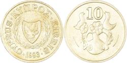 World Coins - Coin, Cyprus, 10 Cents, 1993