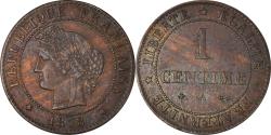 World Coins - Coin, France, Cérès, Centime, 1878, Paris, , Bronze, KM:826.1