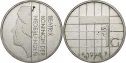 World Coins - Netherlands, Beatrix, Gulden, 1994, Nickel, , KM:205