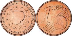 World Coins - Netherlands, Euro Cent, 2012, Utrecht, , Copper Plated Steel, KM:234