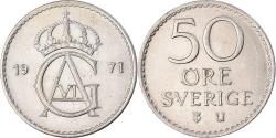 World Coins - Coin, Sweden, 50 Öre, 1971