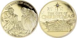 Us Coins - France, Medal, The Birth of Christ, , Copper Gilt