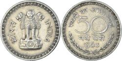 World Coins - Coin, India, 50 Naye Paise, 1963