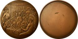 World Coins - France, Medal, Peinture, Le Déjeuner des Canotiers, Auguste Renoir, 1977