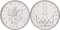 World Coins - Czech Republic, Koruna, 1994, Nickel plated steel, , KM:7