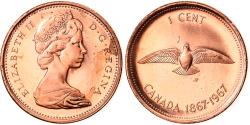 World Coins - Coin, Canada, Elizabeth II, Cent, 1967, Royal Canadian Mint, Ottawa,
