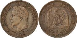 World Coins - Coin, France, Napoleon III, Napoléon III, 10 Centimes, 1862, Bordeaux