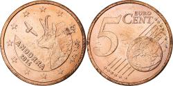 World Coins - Andorra, 5 Euro Cent, 2014, , Copper Plated Steel, KM:New