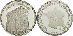 World Coins - France, Medal, Les plus beaux trésors du patrimoine de France, Arc de Triomphe