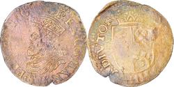 World Coins - Coin, Spanish Netherlands, Philippe II, Liard, 1585, Mons, , Copper