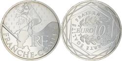 World Coins - France, 10 Euro, Franche-Comté, 2010, Paris, , Silver, KM:1653