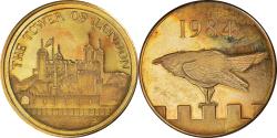 World Coins - United Kingdom, Medal, The Tower of London, Patrimoine Culturel, , Gilt