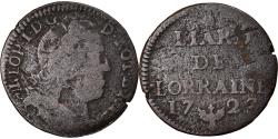 World Coins - Coin, France, LORRAINE, Leopold I, Liard, 1727, Nancy, , Copper