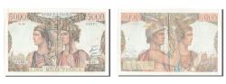 World Coins - Banknote, France, 5000 Francs, 5 000 F 1949-1957 ''Terre et Mer'', 1951