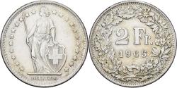 World Coins - Switzerland, 2 Francs, 1965, Bern, Silver, , KM:21